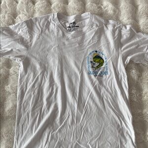 Mens Ron Jon White Short Sleeve Shirt